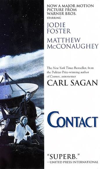 Cover of Contact by Carl Sagan